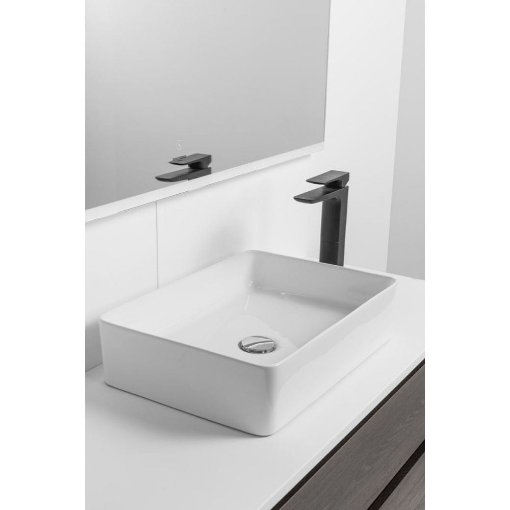 Bath & Co Vanity VCBC Soft Solid Surface 800 Floor Vanity | 1 Basin + 2 Drawers