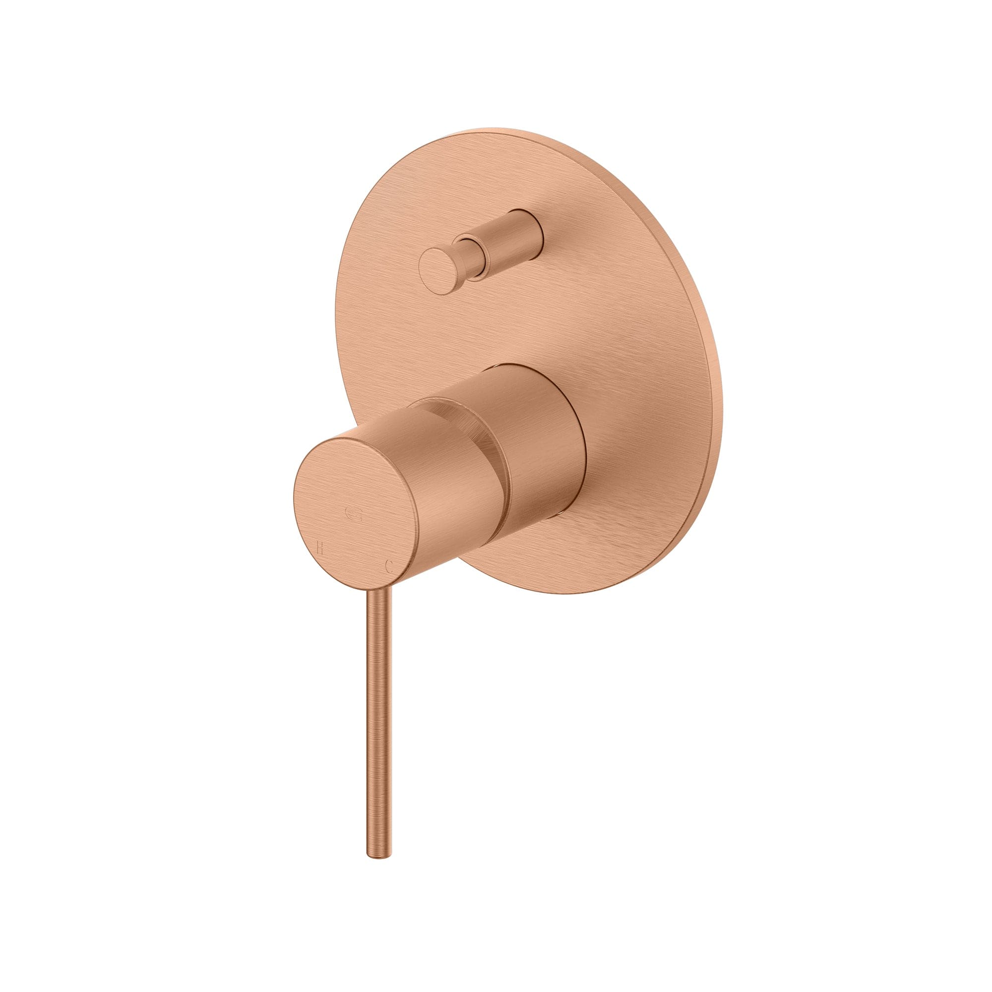 Greens Shower Mixer Greens Gisele Shower Mixer with Diverter | Brushed Copper