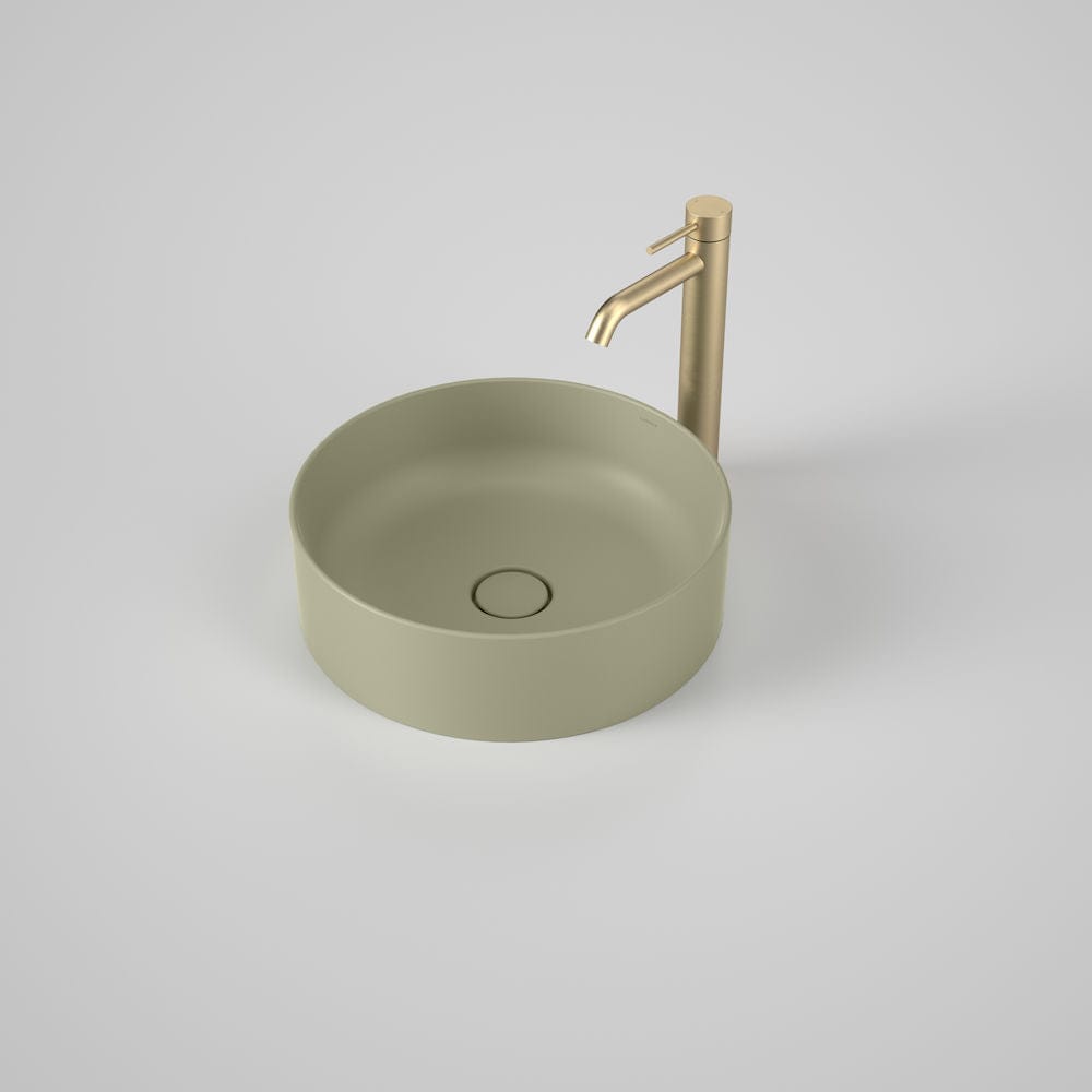 Caroma Basin Matte Green (special order) Caroma Liano II 400mm Round Above Counter Basin | Matte Green