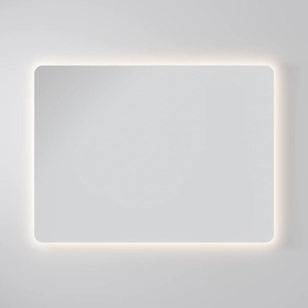 Code Interiors Code Interiors Euro Rectangle LED Mirror | Bluetooth Speaker | 1150W x 850H