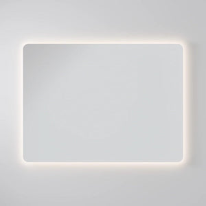 Code Interiors Code Interiors Euro Rectangle LED Mirror | Bluetooth Speaker | 1150W x 850H