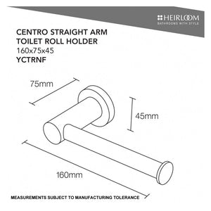 Heirloom Toilet Roll Holder Heirloom Centro Toilet Roll Holder | Chrome