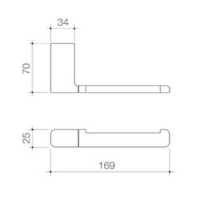 The Bathroom Shop Caroma Luna Toilet Roll Holder | Brushed Brass