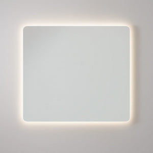 Code Interiors Code Interiors Euro Rectangle LED Mirror | Bluetooth Speaker | 900W x 800H