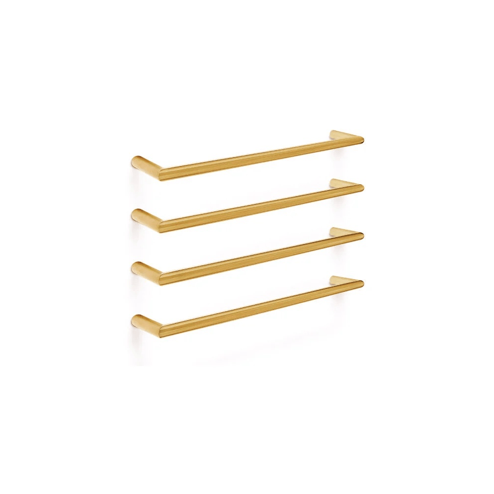 Tranquillity Heated Towel Bar Tranquillity Round Heated Towel Bar 600mm | Brushed Brass