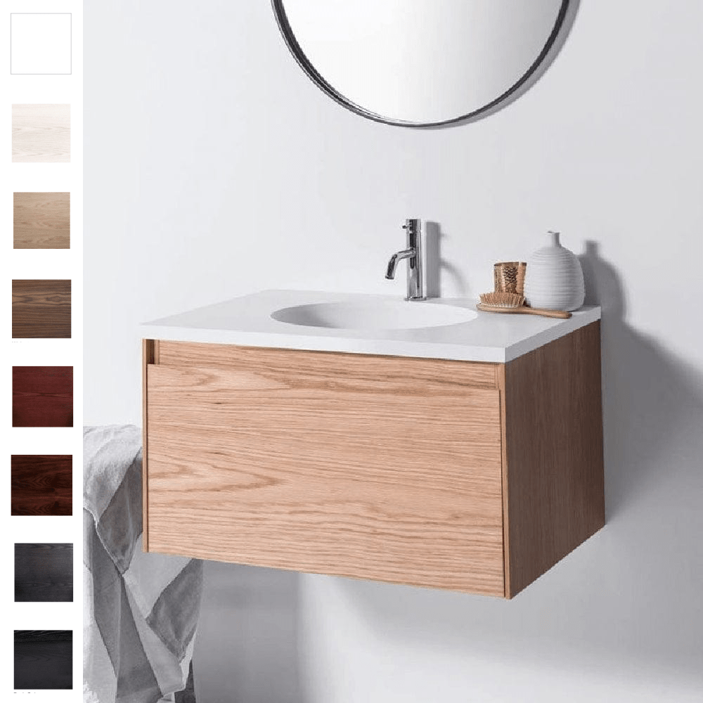Bath Co Vanity Michel César Moode 750 Vanity | 1 Basin + 1 Drawer