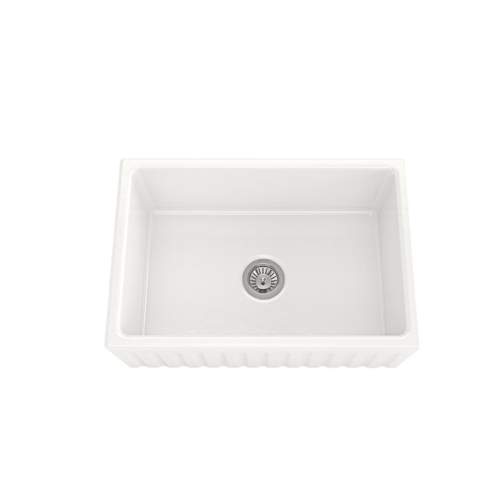 Sergio Butler Sink Sergio Junior Manor 01F Fluted Butler Sink