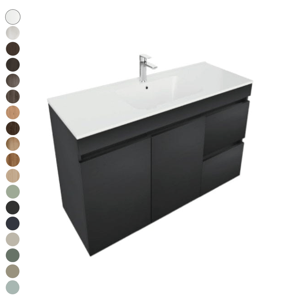 Newtech Newtech Lexa 900mm | 2 Door 2 Drawer  Wall Hung Vanity