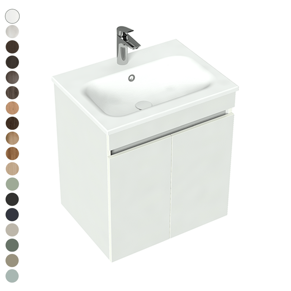 Newtech Newtech Lexa 600mm | 2 Door Wall Hung Vanity