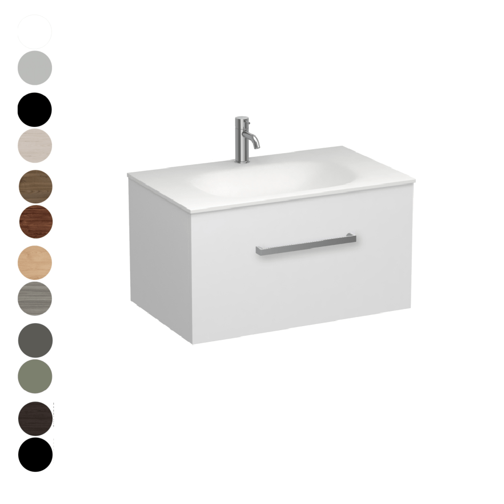The Bathroom Shop Vanity Reflex Spio 750 1 Drawer Vanity