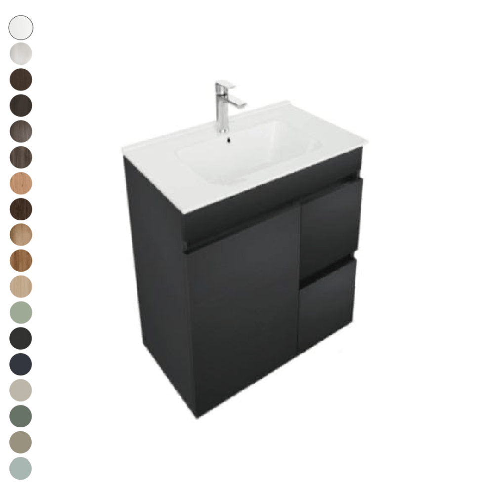 Newtech Newtech Lexa 750mm | 1 Door 2 Drawer Wall Hung Vanity