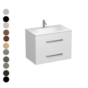The Bathroom Shop Vanity Reflex Spio 750 2 Drawer Vanity