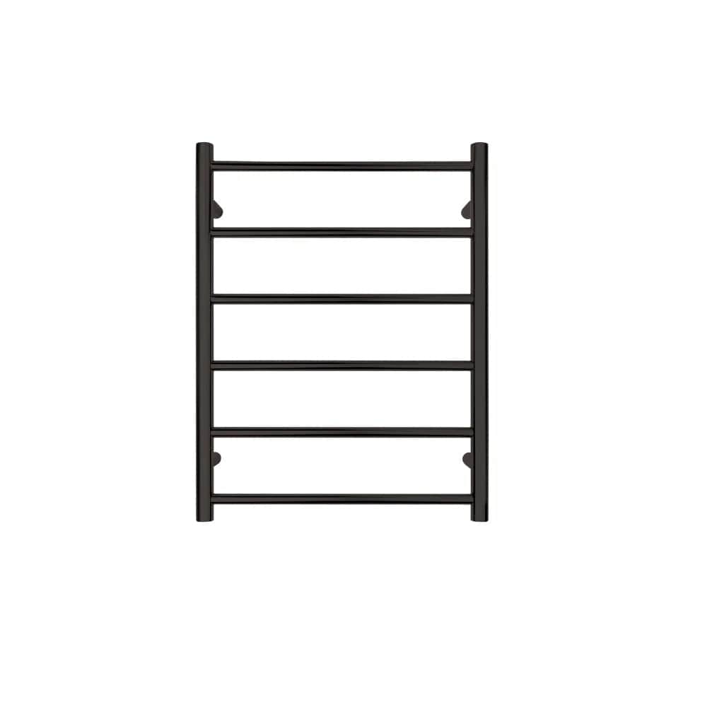 Tranquillity Heated Towel Ladder Tranquillity Jersey Round Heated Towel Ladder 780 x 600mm | Matte Black