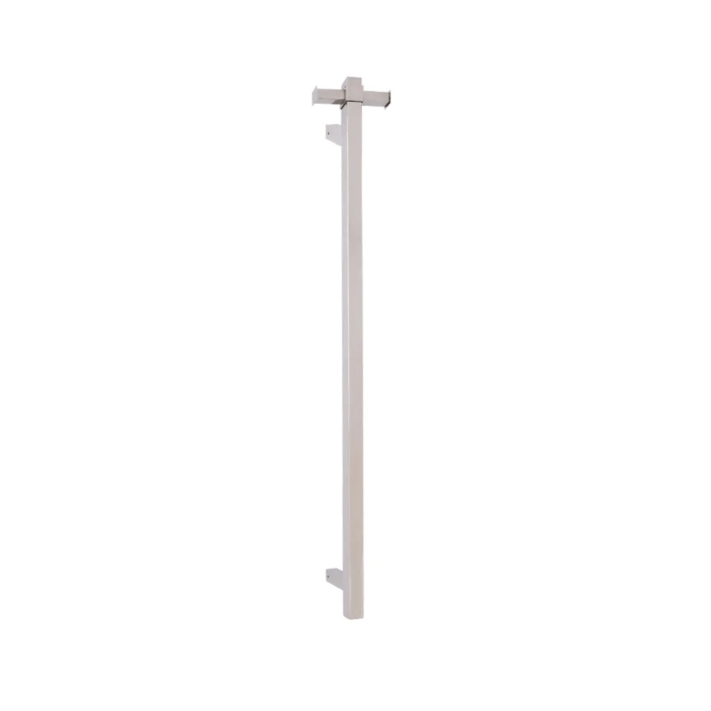 Tranquillity Heated Towel Bar Tranquillity Square Vertical Heated Towel Bar 1000mm | Polished Stainless