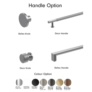 The Bathroom Shop Vanity Reflex Opaco 1200 Wall Vanity | 1 Drawer