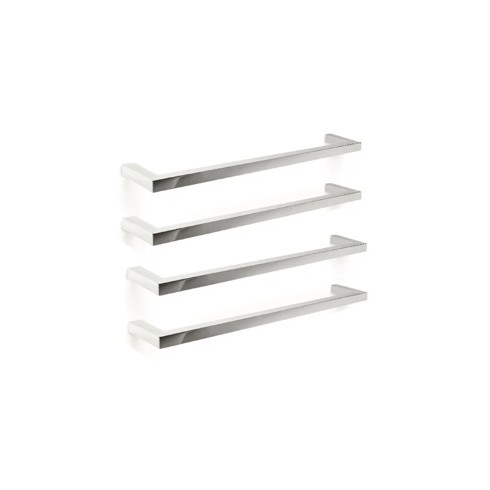 Tranquillity Heated Towel Bar Tranquillity Square Heated Towel Bar 600mm | Brushed Stainless