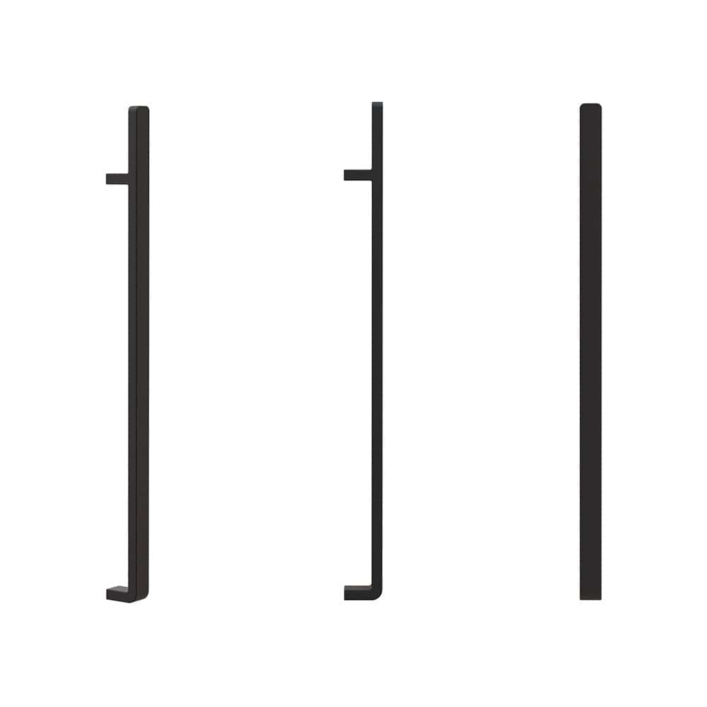 Newtech Heated Towel Ladder Newtech Titan Vertical Heated Towel Rail 900mm | Matte Black