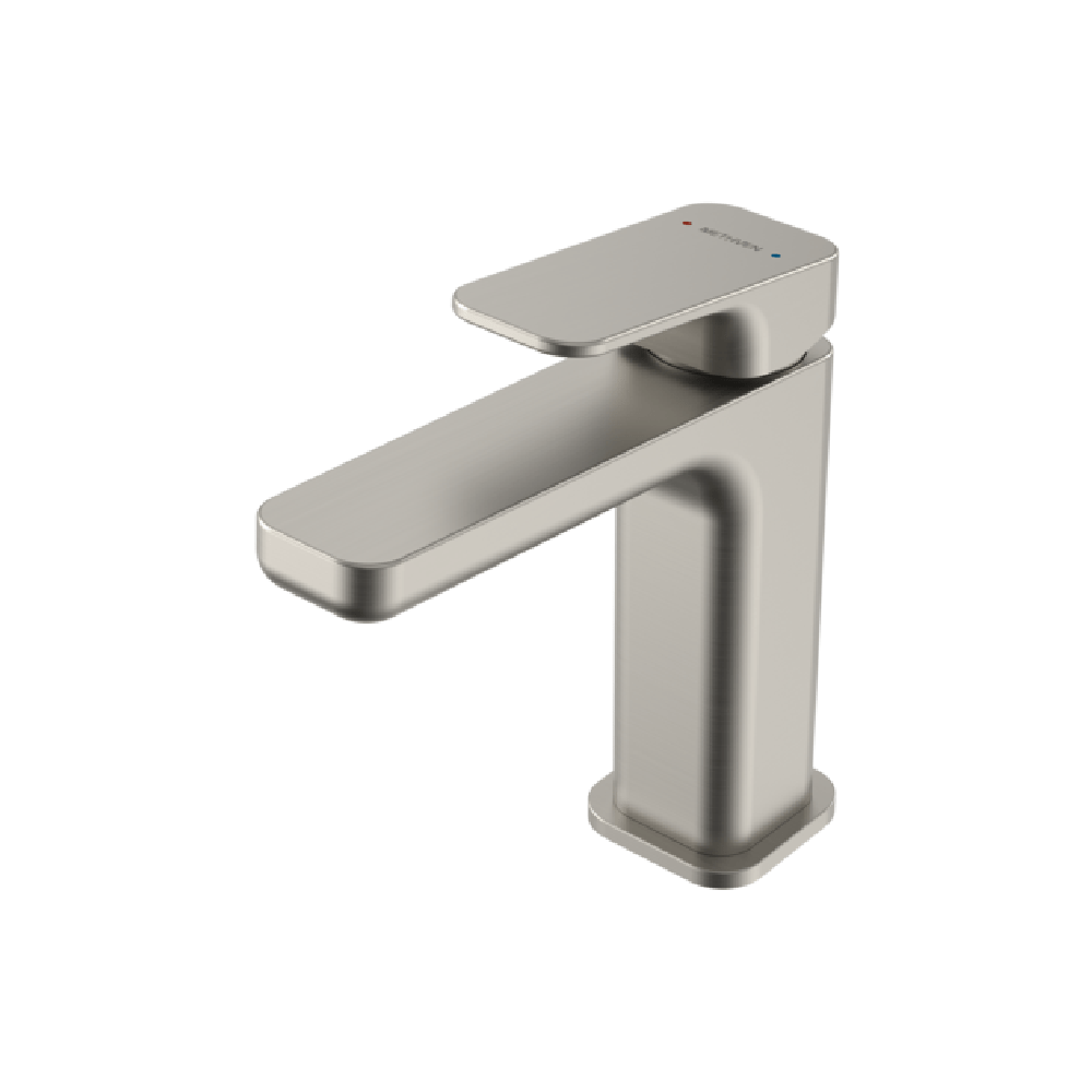 Methven shower mixer Waipori MK2 Basin Mixer 6S  | Brushed Nickel