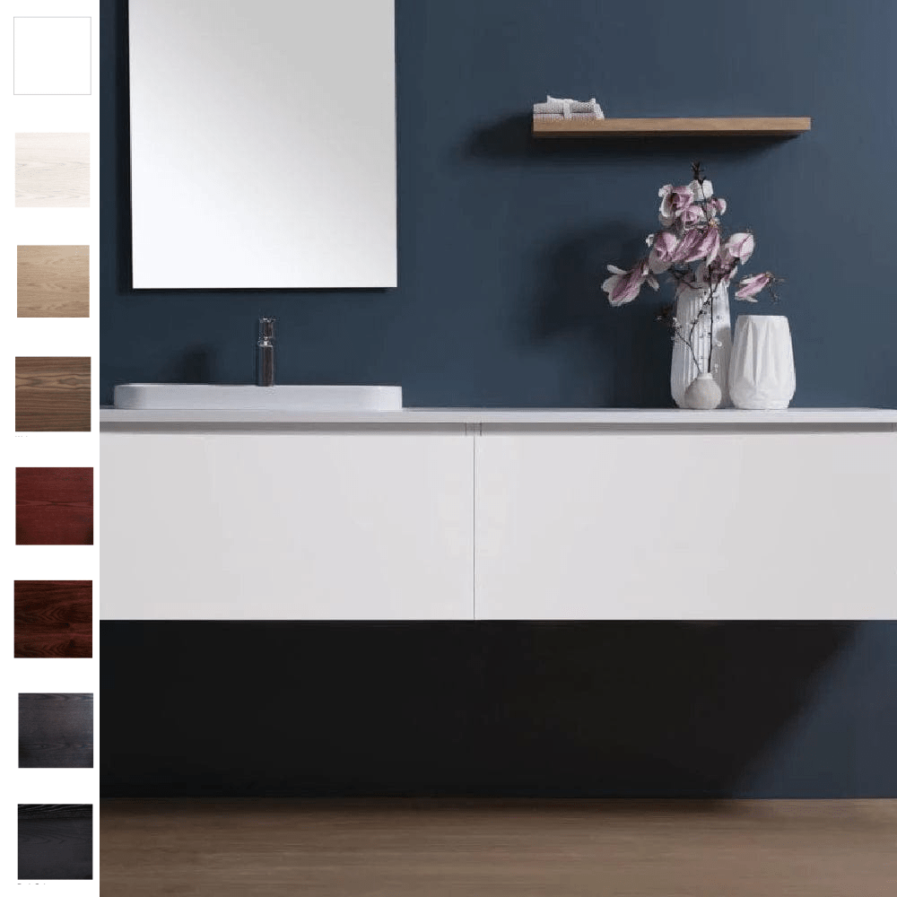 Bath Co Vanity Michel César Moode 1500 Vanity | 1 Basin + 2 Drawers