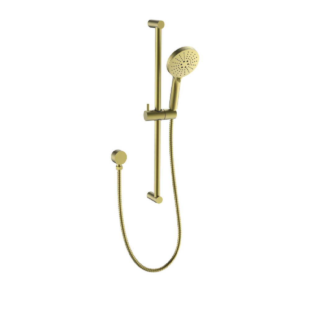 Newtech shower Evoke Slide Shower | Brushed Brass