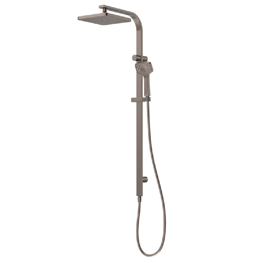 Methven shower mixer Waipori MK2 Satinjet Rail Shower With Overhead  | Brushed Bronze