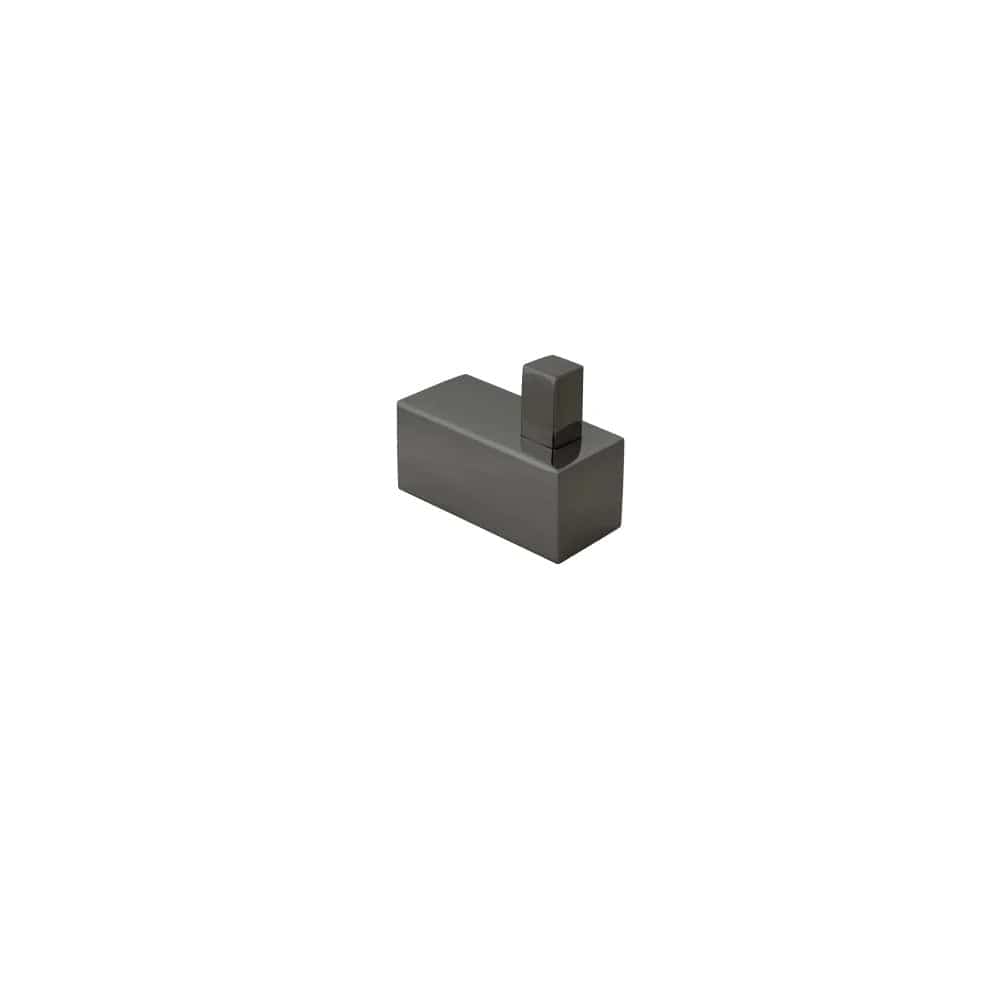 Tranquillity Robe Hook Tranquillity Square Robe Hook | Brushed Gunmetal