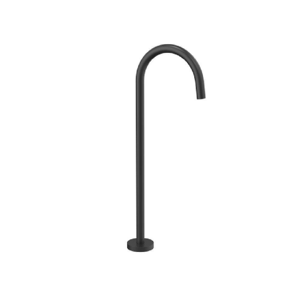 Newtech shower Evoke Floor Mounted Bath Filler | Black