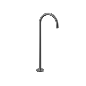 Newtech shower Evoke Floor Mounted Bath Filler | Gunmetal