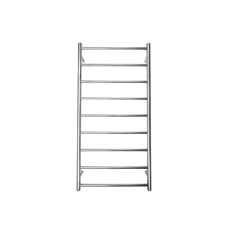 Tranquillity Heated Towel Ladder Tranquillity Jersey Round Heated Towel Ladder 1200 x 600mm | Polished Stainless