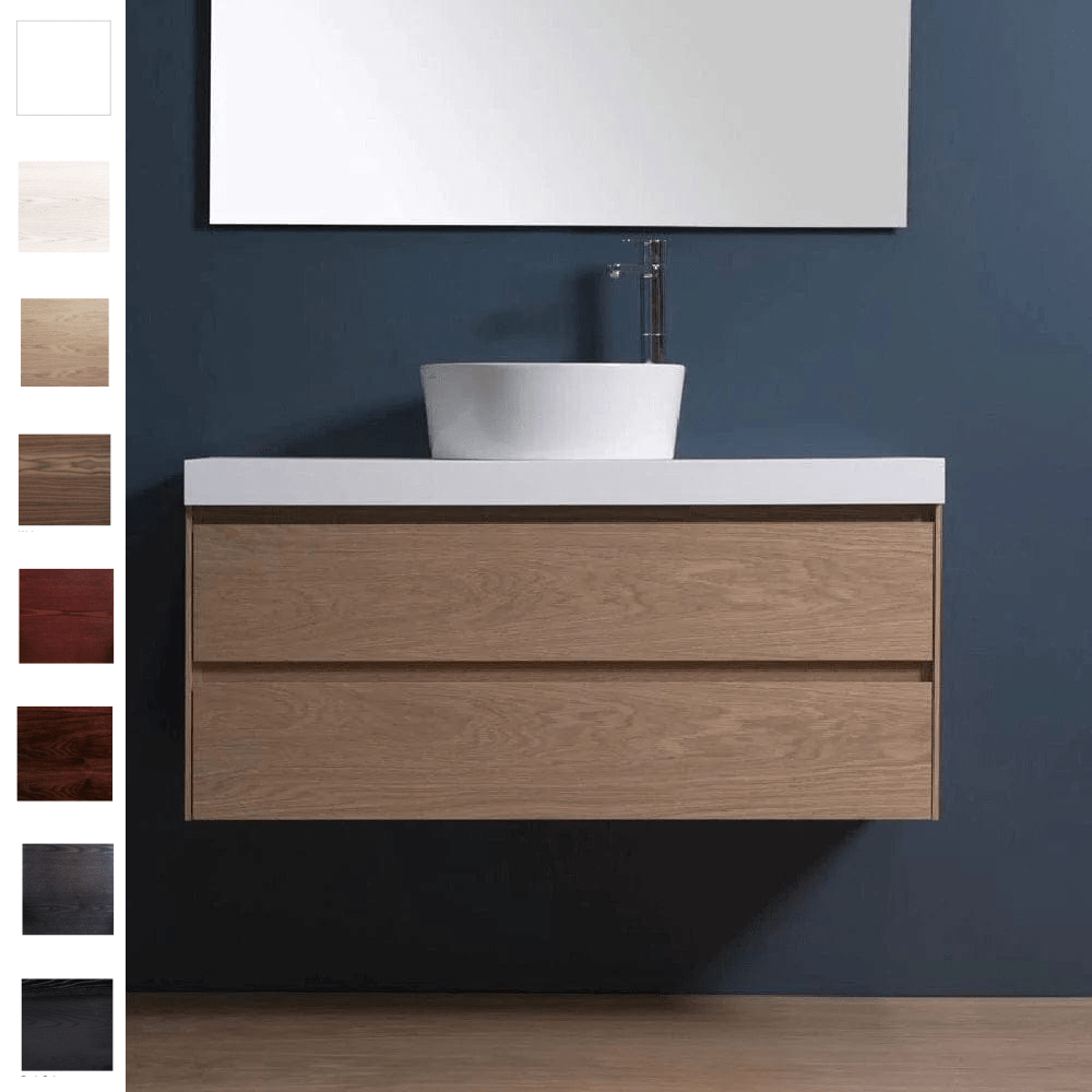 Bath Co Vanity Michel César Moode 1200 Vanity | 1 Basin + 2 Drawers