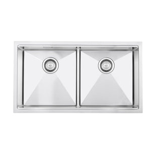 Mercer Kitchen Sink Mercer Central Workstation | CWS3838.42 | 380 + 380 x 400mm