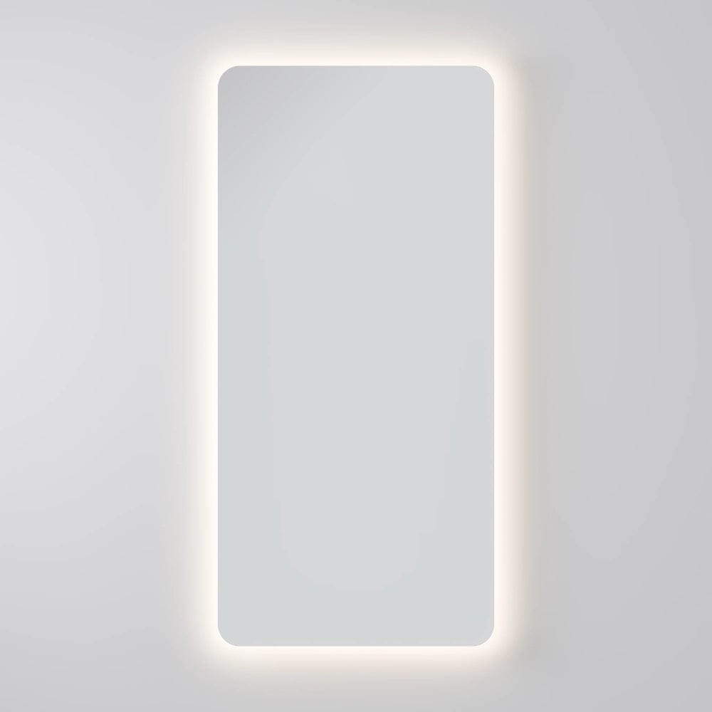 Code Interiors Code Interiors Euro Rectangle LED Mirror | Bluetooth Speaker | 500W x 1050H