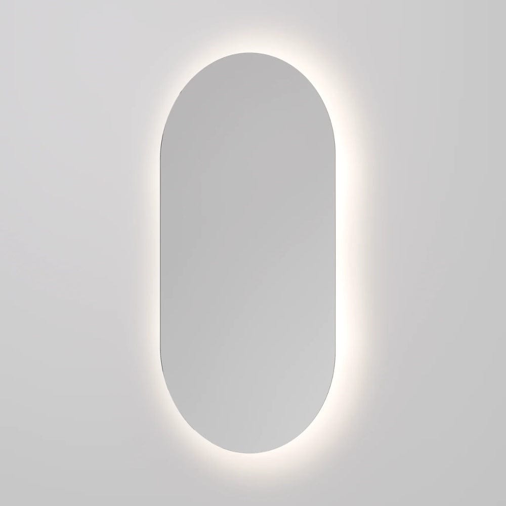 Code Interiors Code Interiors Euro Oval LED Mirror | Bluetooth Speaker | 550W x 1050H