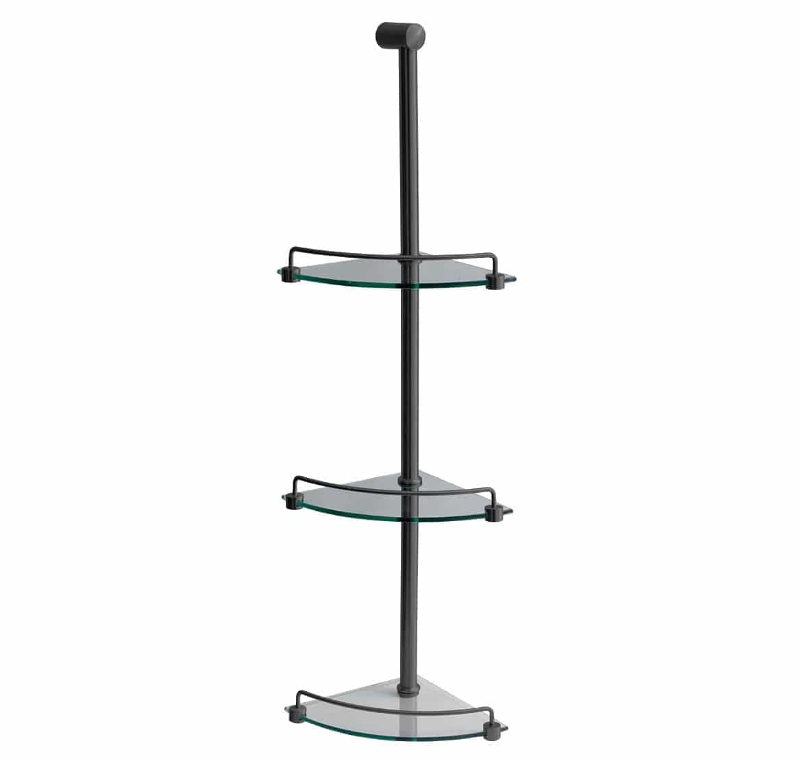 Progetto Bathroom Accessories Progetto 3 Tier Shower Caddy | Gunmetal