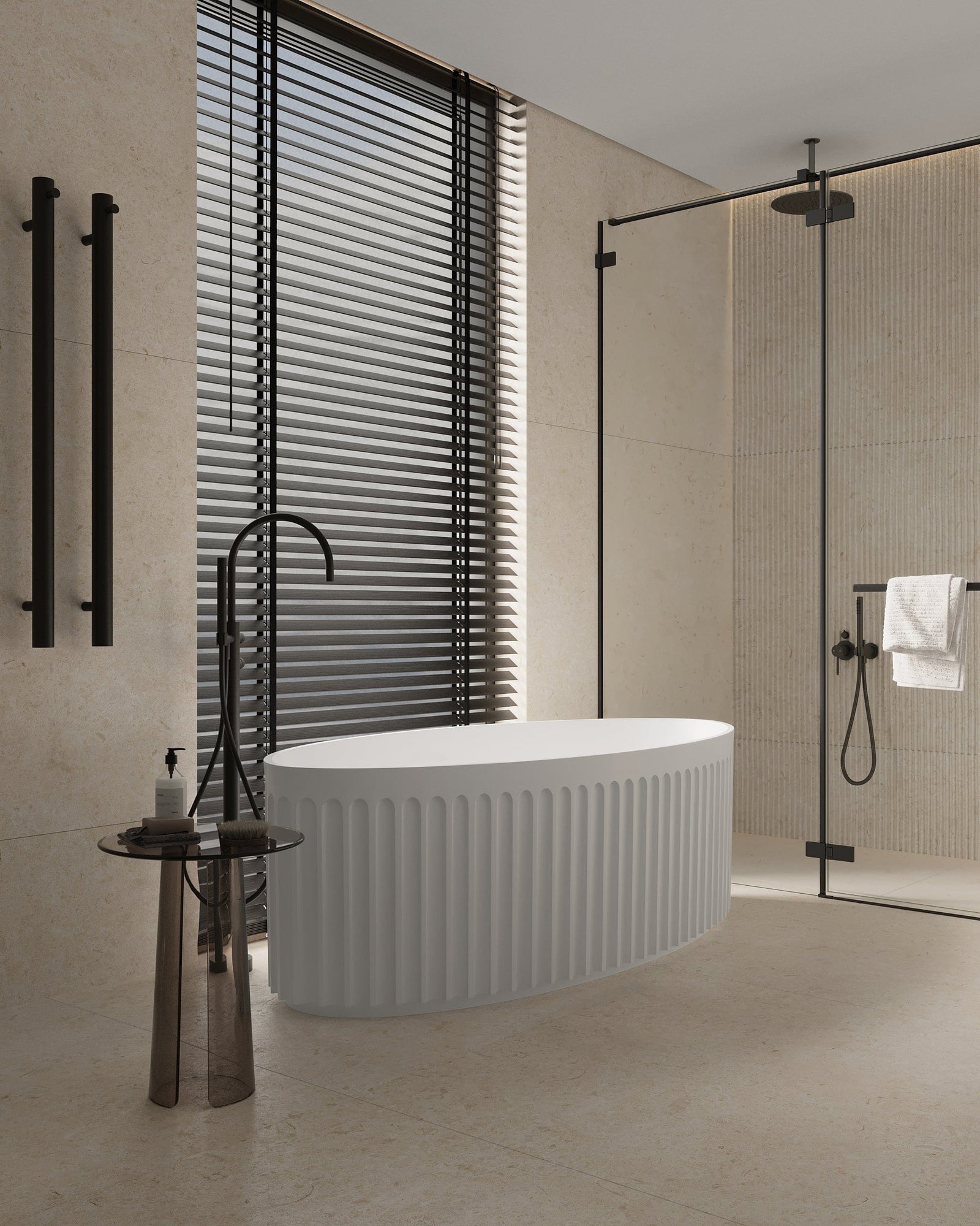 Newtech Bath Newtech Laurel Oval Freestanding Bath