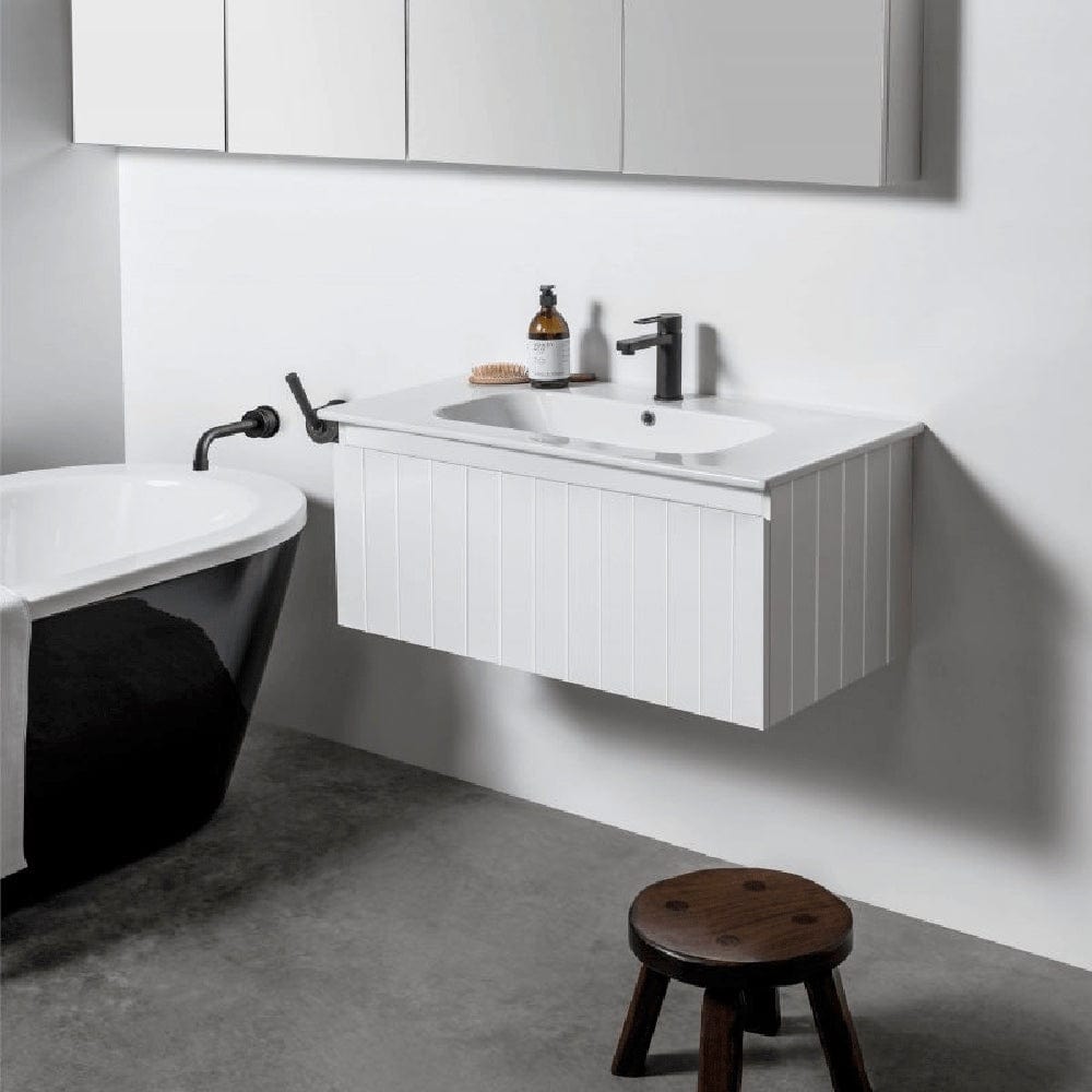 Bath Co Vanity Michel César Qubo 900 Vanity | Single Basin & 1 Drawer
