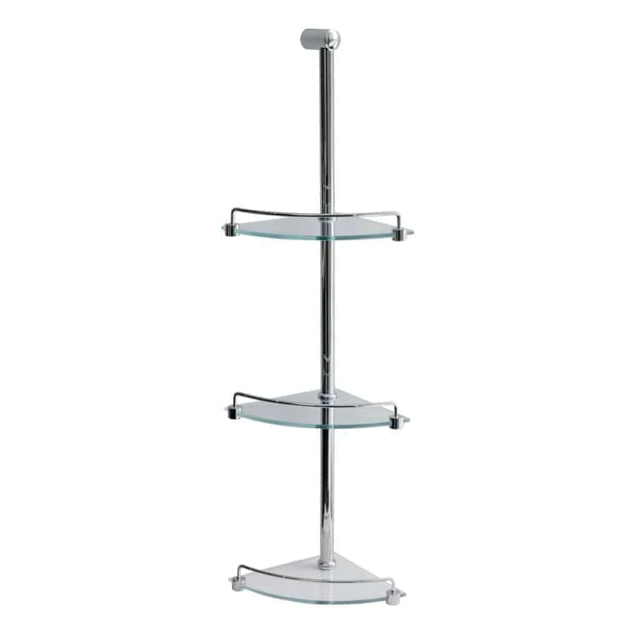 Progetto Bathroom Accessories Progetto 3 Tier Shower Caddy | Chrome
