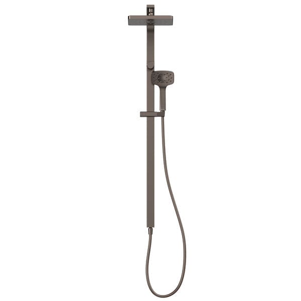 Methven shower mixer Waipori MK2 Satinjet Rail Shower With Overhead  | Brushed Bronze