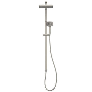 Methven shower mixer Waipori MK2 Satinjet Rail Shower With Overhead  | Brushed Nickel