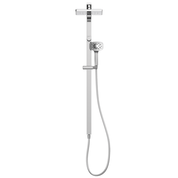 Methven shower mixer Waipori MK2 Satinjet Rail Shower With Overhead  | Chrome