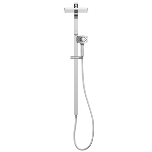 Methven shower mixer Waipori MK2 Satinjet Rail Shower With Overhead  | Chrome