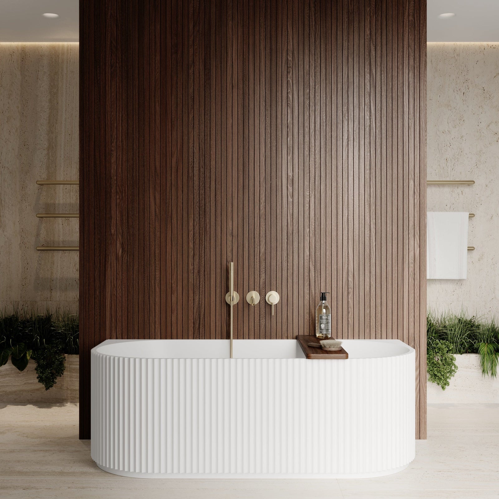 Newtech Bath Newtech Willow Back to Wall Bath 1500mm