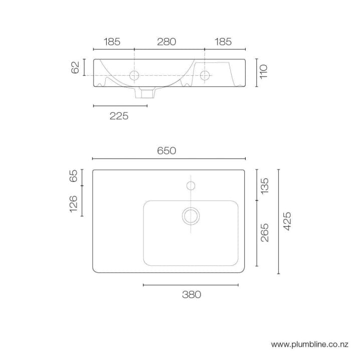 Progetto Basin Evo 65 Right Basin