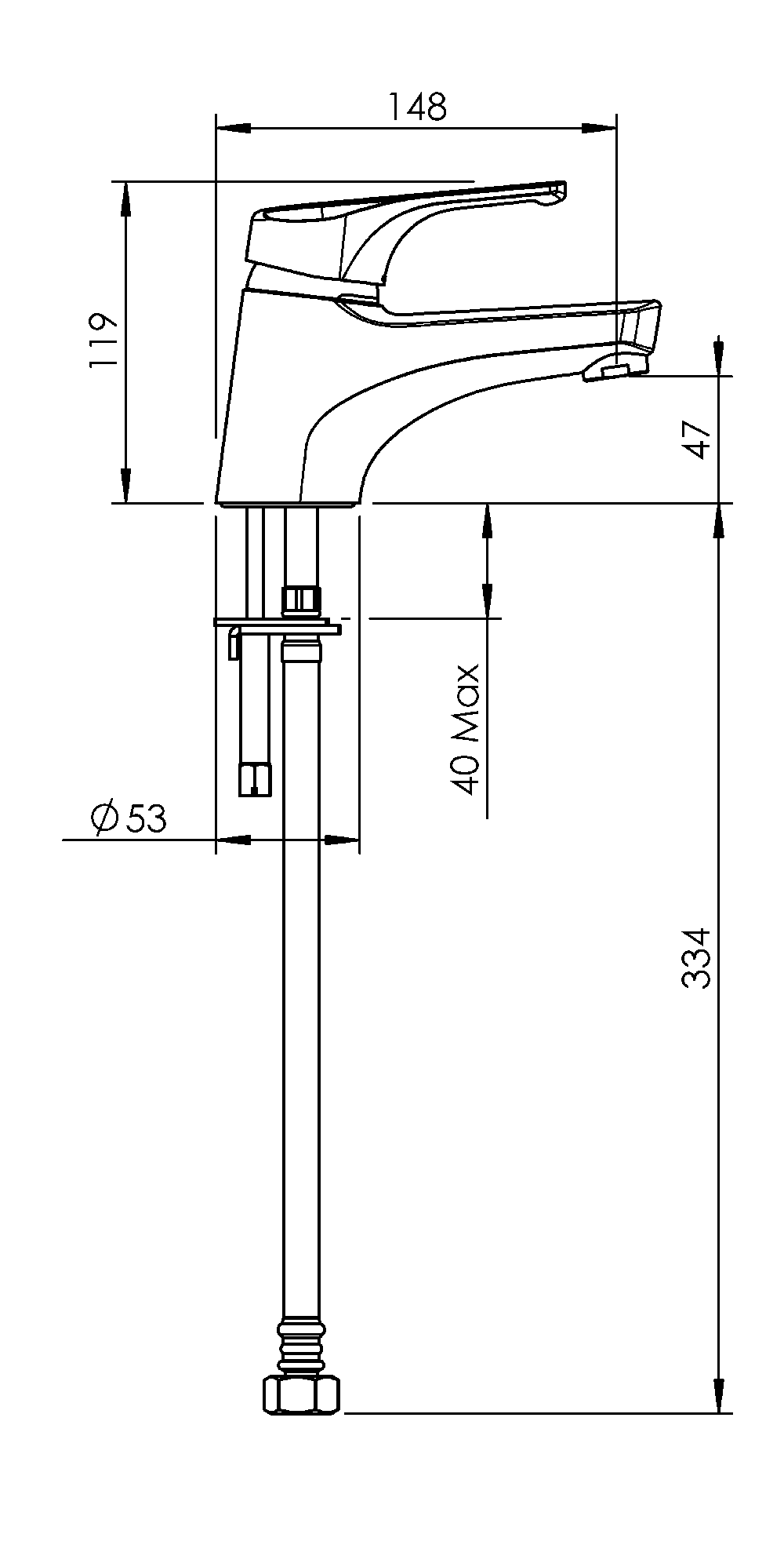 Methven Basin Tap Methven Futura Basin Mixer | Chrome