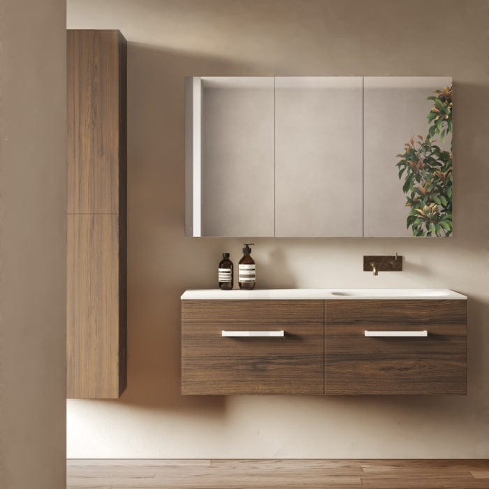 The Bathroom Shop Vanity Reflex Spio 1200 2 Drawer Vanity Centre Basin