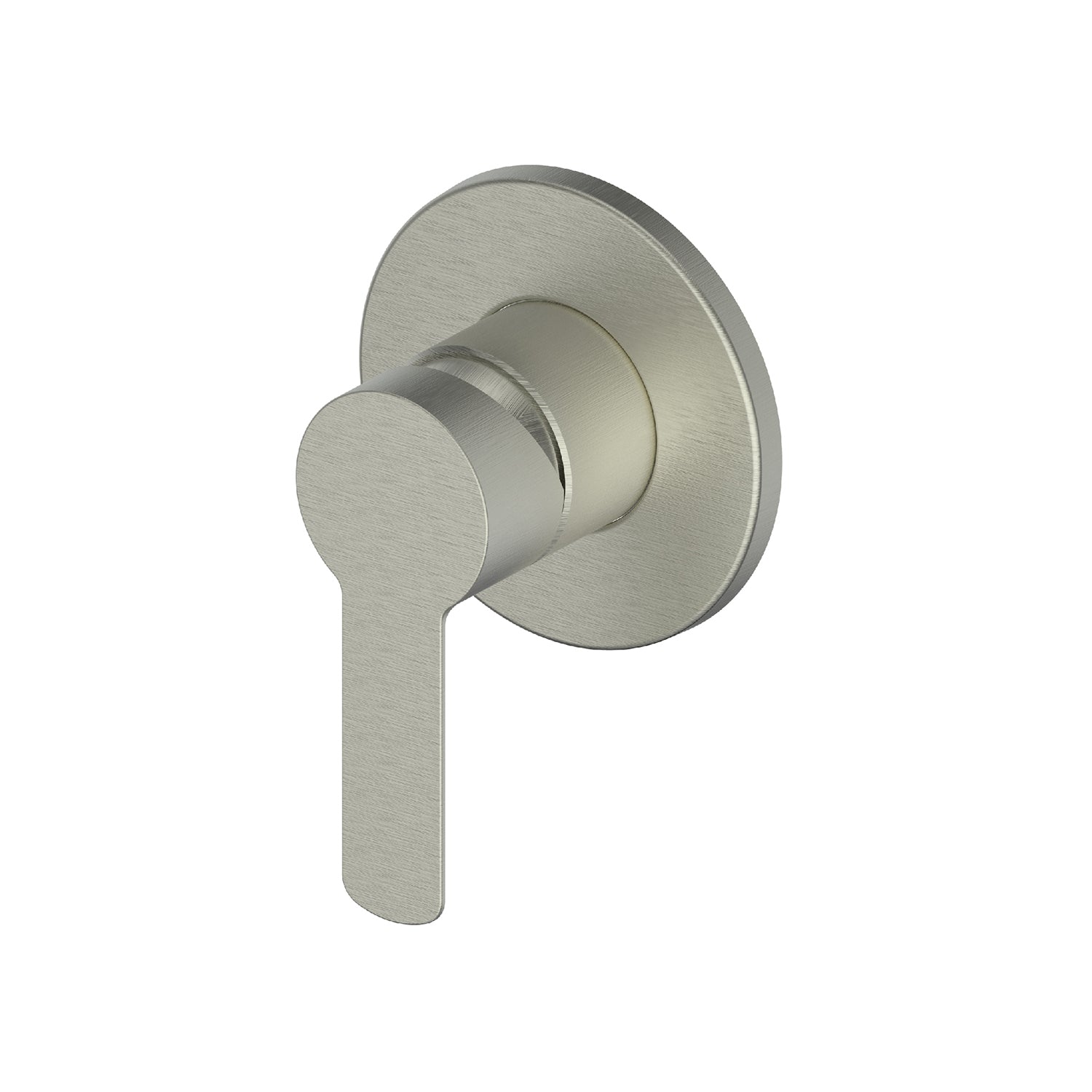 Greens Shower Mixer Greens Astro II FloBoost Shower Mixer Round | Brushed Nickel