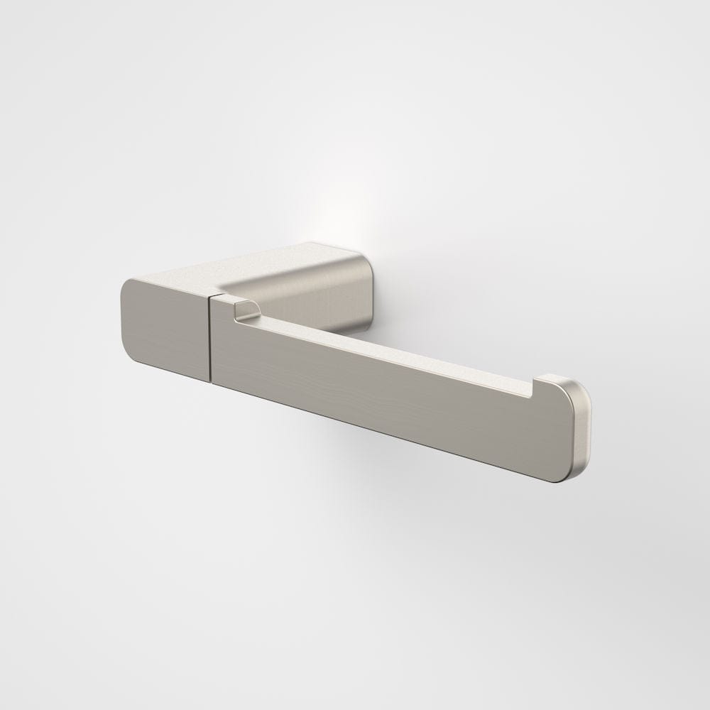 Caroma Toilet Roll Holder Caroma Luna Toilet Roll Holder | Brushed Nickel