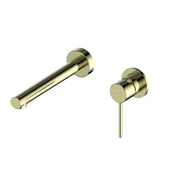 Greens Basin Tap Greens Maci Wall Basin Mixer | Brushed Brass