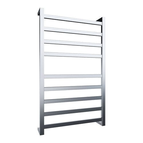 Newtech Heated Towel Ladder Newtech Tempo 9 Bar Heated Towel Ladder 1000mm | Chrome Right Hand Wiring