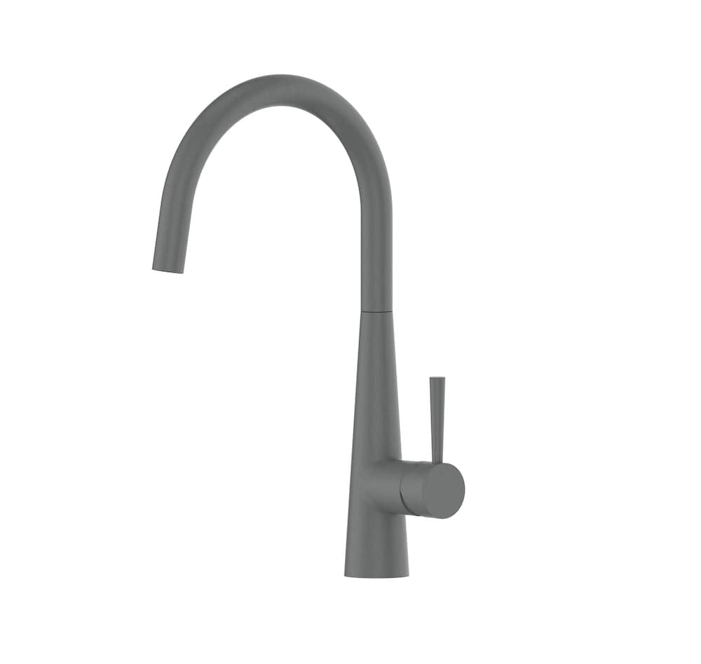 Greens Kitchen Tap Greens Galiano Slimline Sink Mixer | Gunmetal